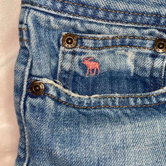 Micro Mini Abercrombie & Fitch Jean Skirt - Picture 3 of 4